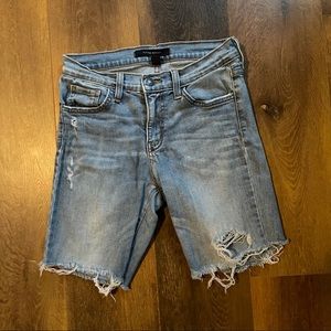 Denim Bermuda Shorts